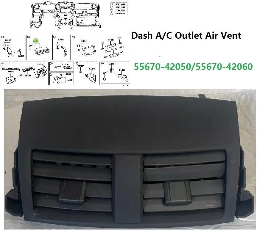 カーセンター エアコンアウトレットレギュレーターアセンブリ 55670